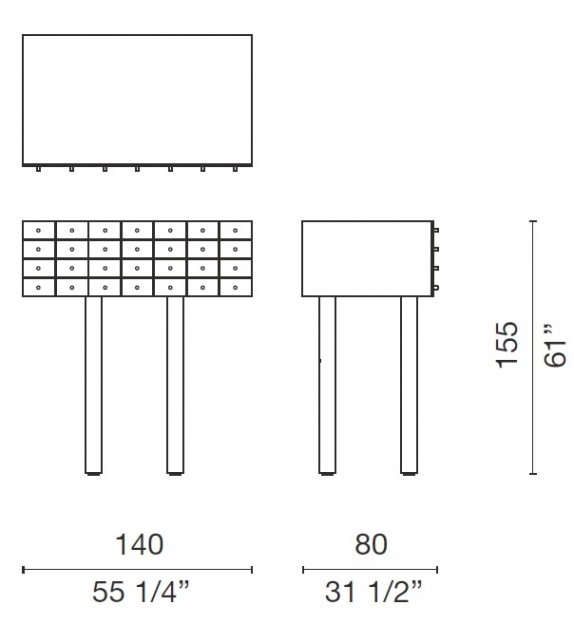 Progetti Compiuti Solaris Kommode Cappellini