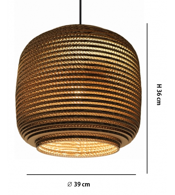 Ausi14 Graypants Lampe à Suspension