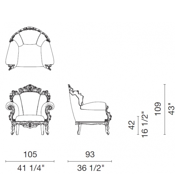 Proust Poltrona Cappellini