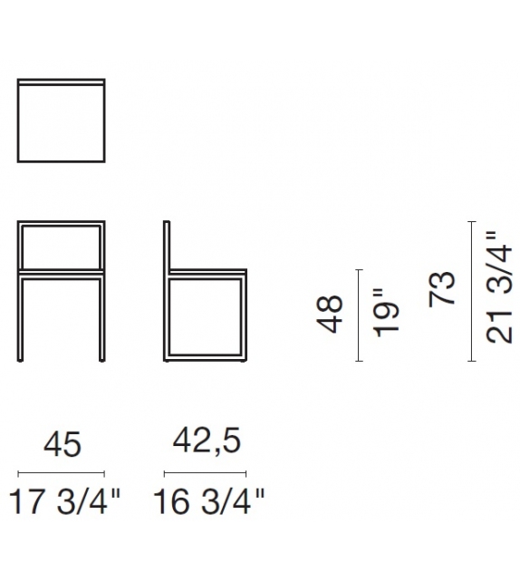 Fronzoni ’64 Sedia Cappellini