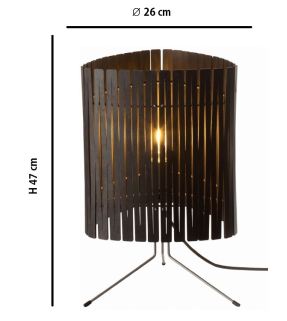 T3 Graypants Espresso Table Lamp