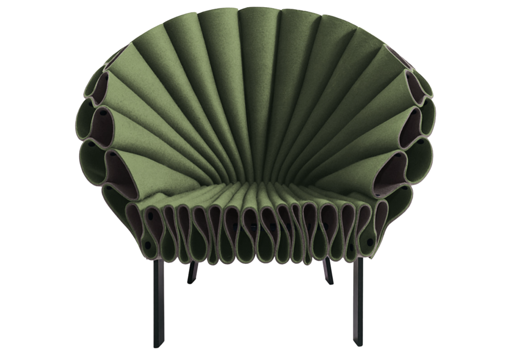 peacock armchair