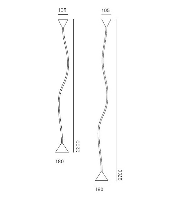 Papiro Pallucco Floor Lamp