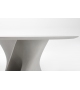 S Table White Mesa Ovalada MDF Italia
