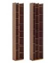 Random Wood 2C-3C MDF Italia Bibliothèque