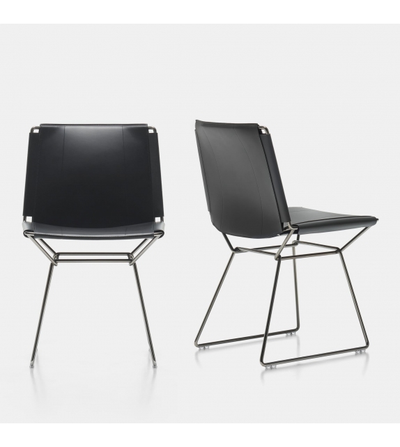 Neil Leather Chair MDF Italia Sedia