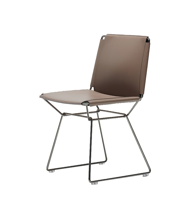 Neil Leather Chair MDF Italia Sedia