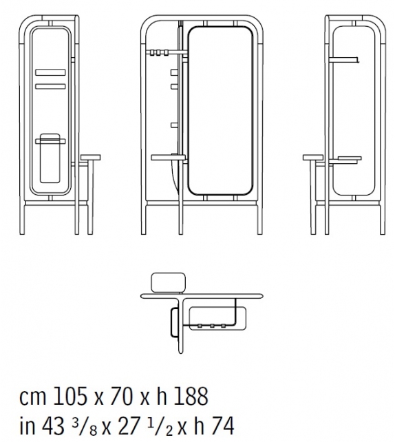 Amiral Giorgetti Miroir