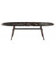Ago Giorgetti Table avec Plateau en Marbre
