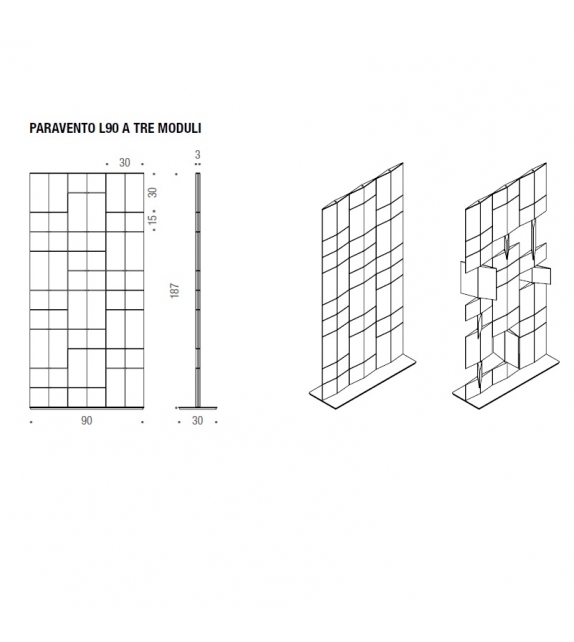 Divide IT MDF Italia Bookshelf
