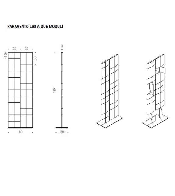 Divide IT MDF Italia Bookshelf