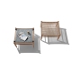 Tessa Outdoor Flexform Pouf/Couchtish
