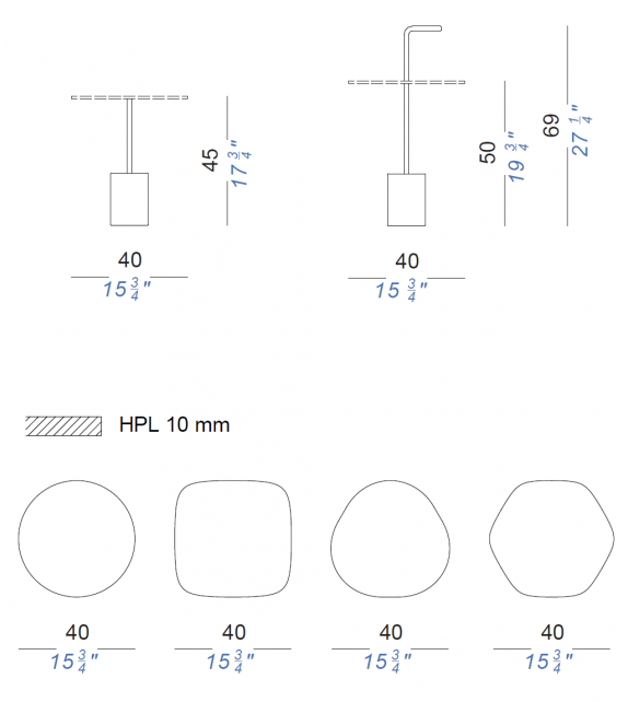 Jey Lapalma Bistro Table