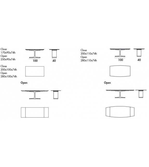 Palace Sovet Table Extensible