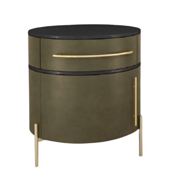 Plissé Baxter Bedside Cabinet