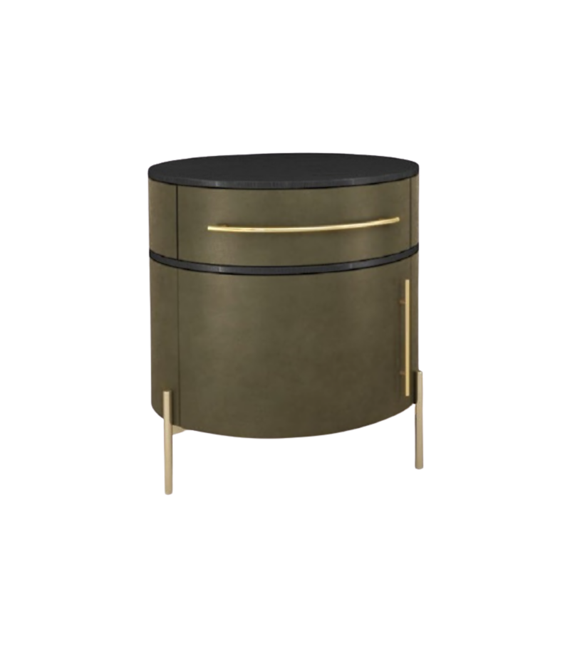Plissé Baxter Bedside Cabinet