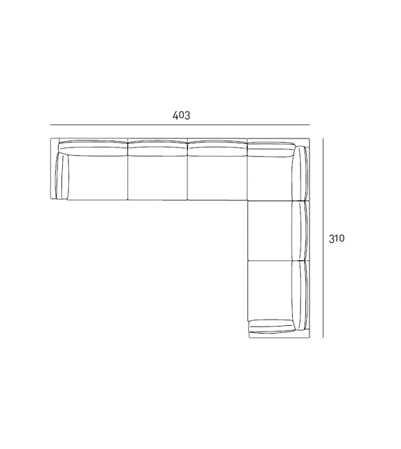 Floyd-Hi 2 Living Divani Canapé Modulable