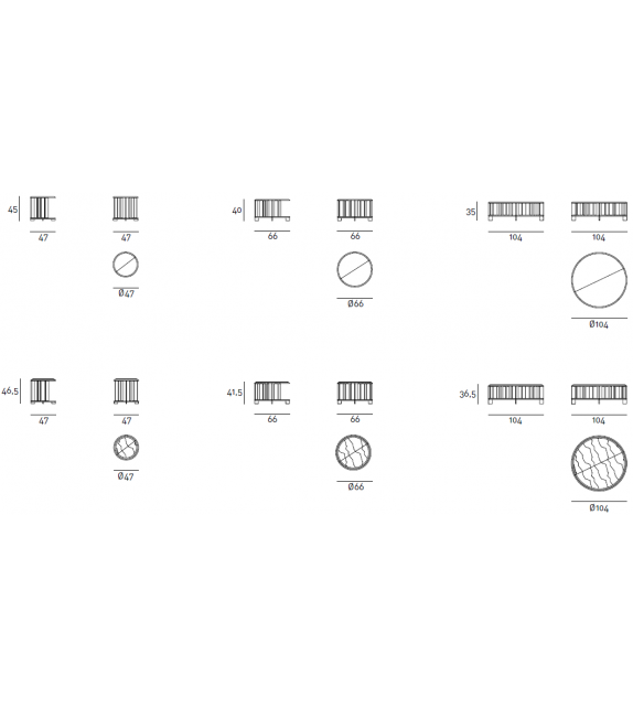 Islands Living Divani Low Table