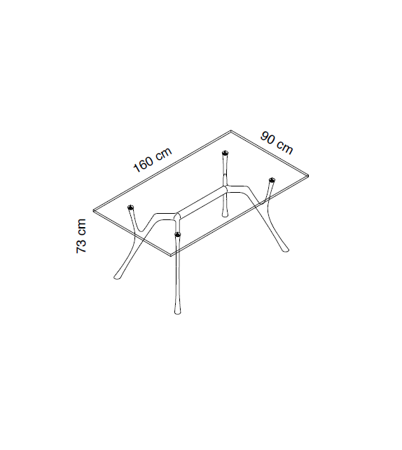 Pegaso Table Caimi Brevetti