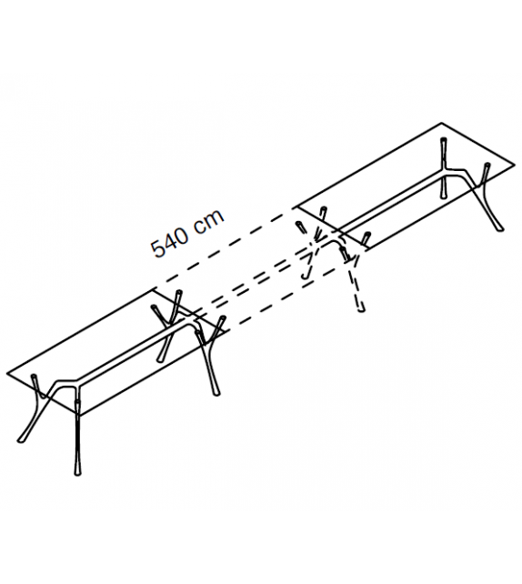 Table Pegaso Infinito Caimi Brevetti