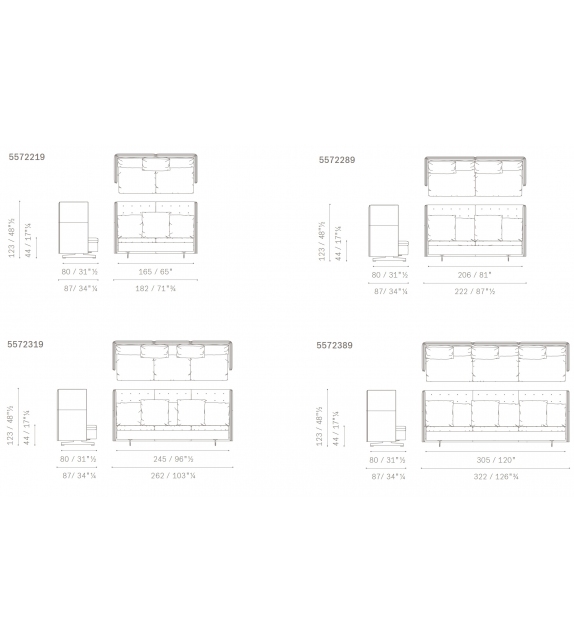 GranTorino HB Poltrona Frau Canapè