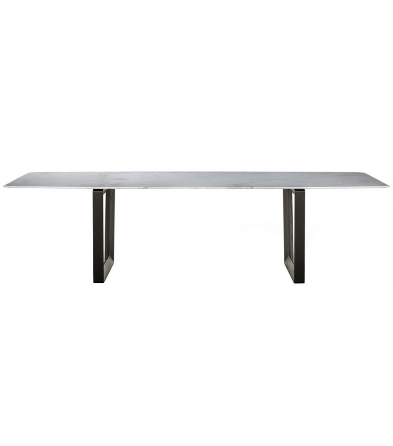 Bolero Poltrona Frau Table with Marble Top