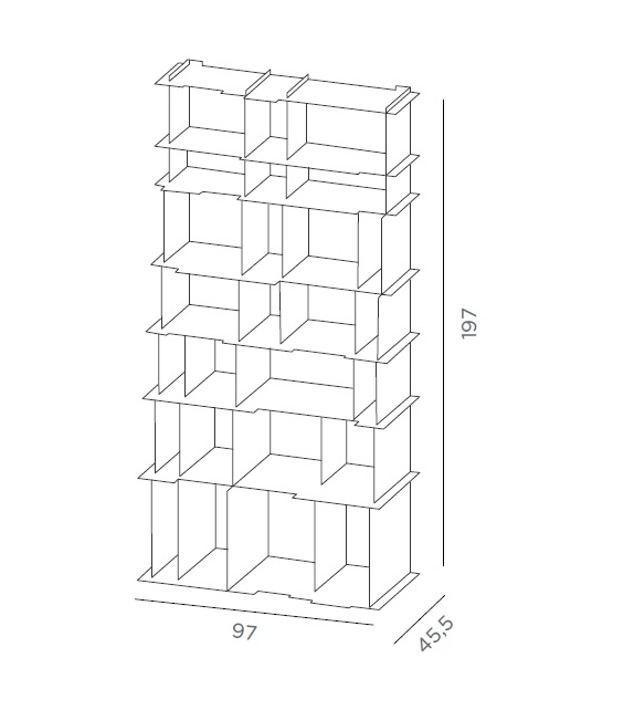 Nippon DeCastelli Bookshelf