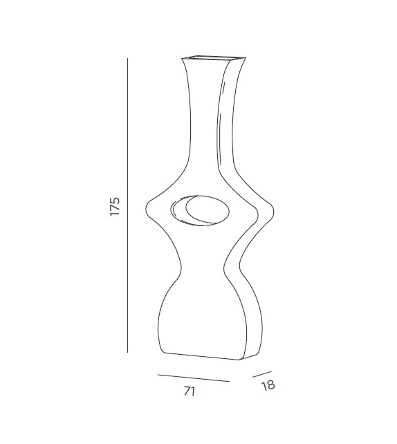 Isotte DeCastelli Vase