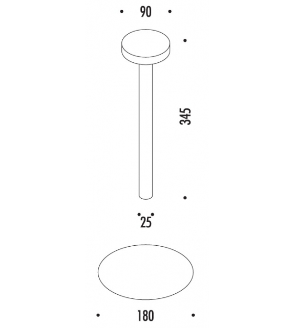 Prêt pour l'expédition – Tetatet Touch Lampe de Table Davide Groppi