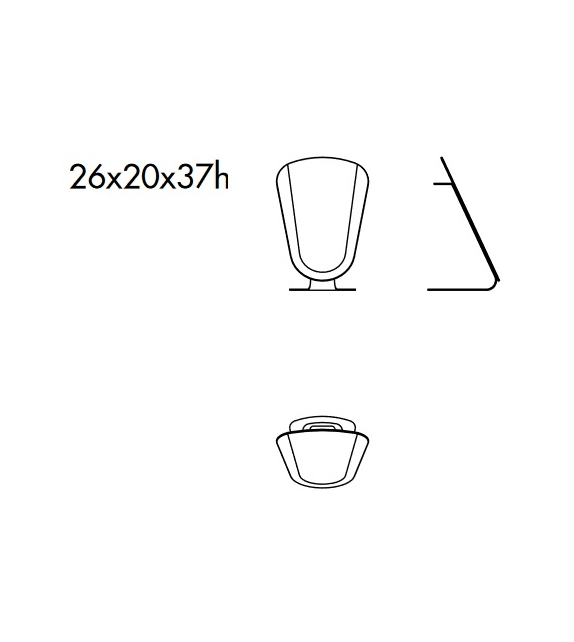 Clessidra Sovet Miroir de Table