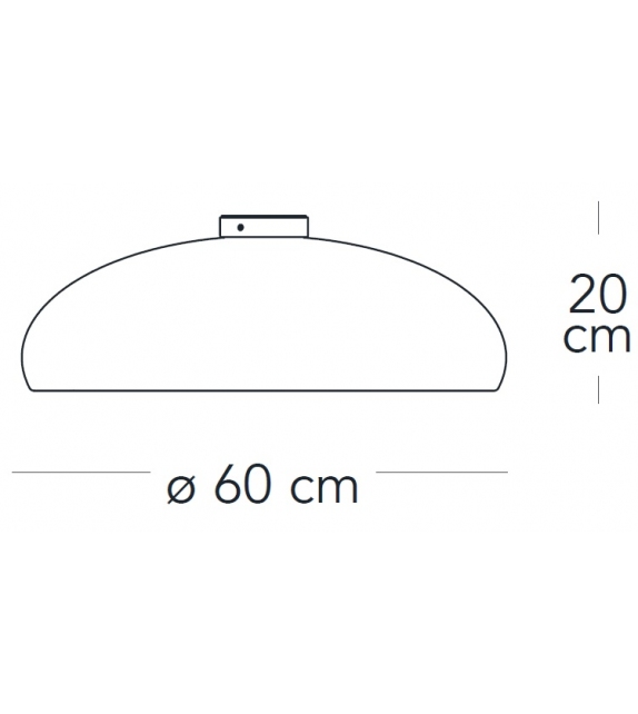 Listo para entregar - Pangen Fontana Arte Lámpara de Techo