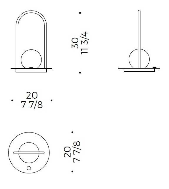 Solaire Liu Jo Tischleuchte