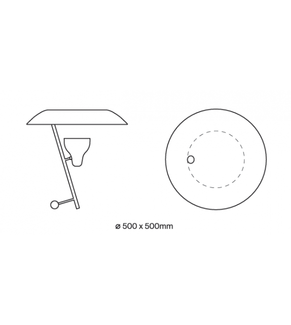 Model 548 Astep Lámpara de Mesa