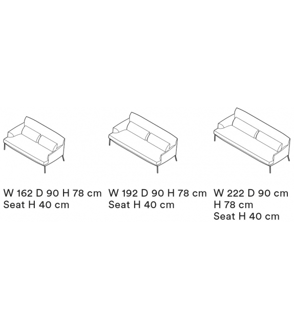 Montevideo Tacchini Sofa