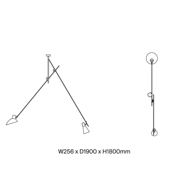 VV Cinquanta Astep Hängeleuchte