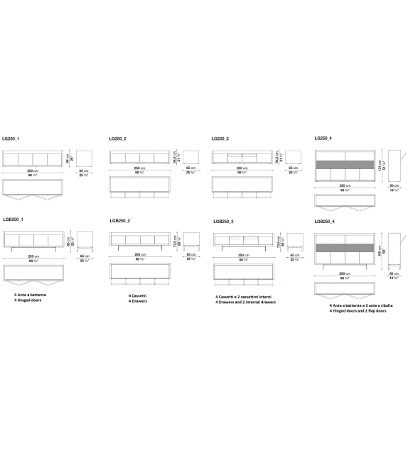Liagò Sideboard B&B Italia