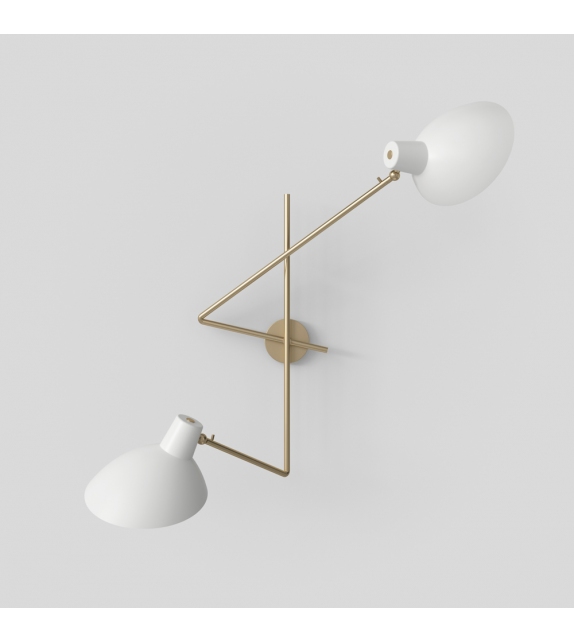 VV Cinquanta Twin Astep Wall Lamp