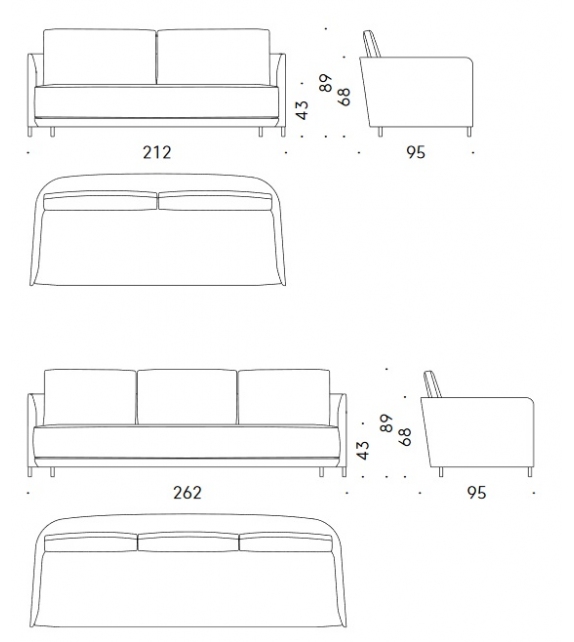 Blendy Movie DePadova Sofa