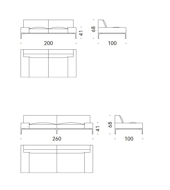 Horizontal DePadova Canapé
