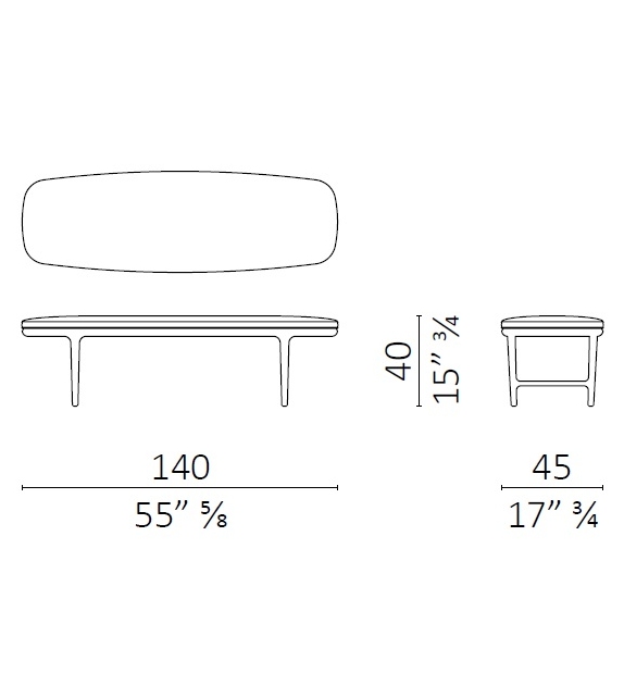 Olympia Ceccotti Collezioni Bench