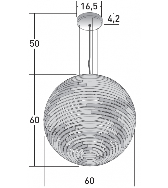 Gea Natevo Suspension Lamp