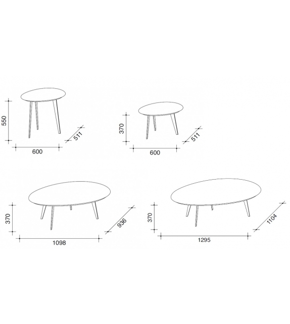 Flowers Lema Table Basse
