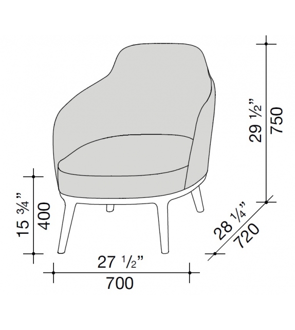 Lucylle Lema Fauteuil