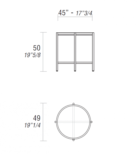 Dolly Estel Couchtisch
