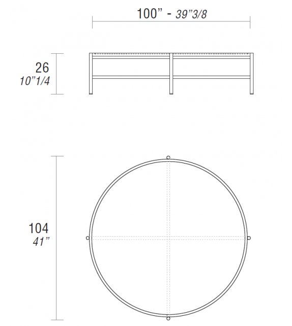 Dolly Estel Table Basse