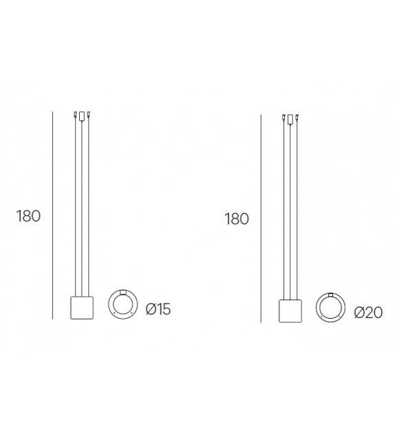 Light Ring Horizontal SX Henge Lampada a Sospensione