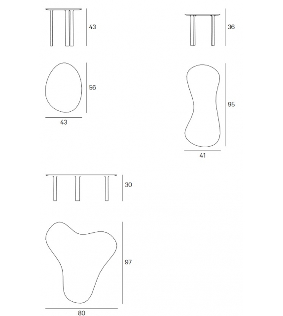 Puddle Henge Tavolino
