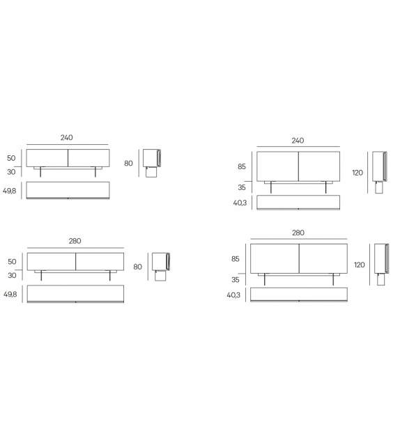 Upper Side Henge Sideboard