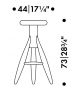 EA001 Stool "Rocket" Artek tabouret