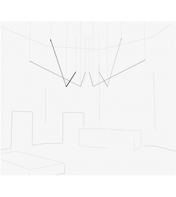 Sticks Vibia Lampada a Sospensione